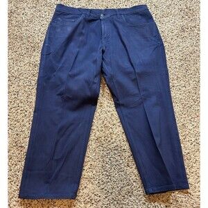 Blue Delta Ride Delta Performance Golf Pants Men’s Size 38x26 Blue Stretch